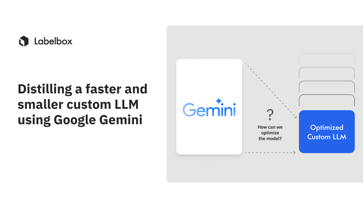 Distilling a faster and smaller custom LLM using Google Gemini