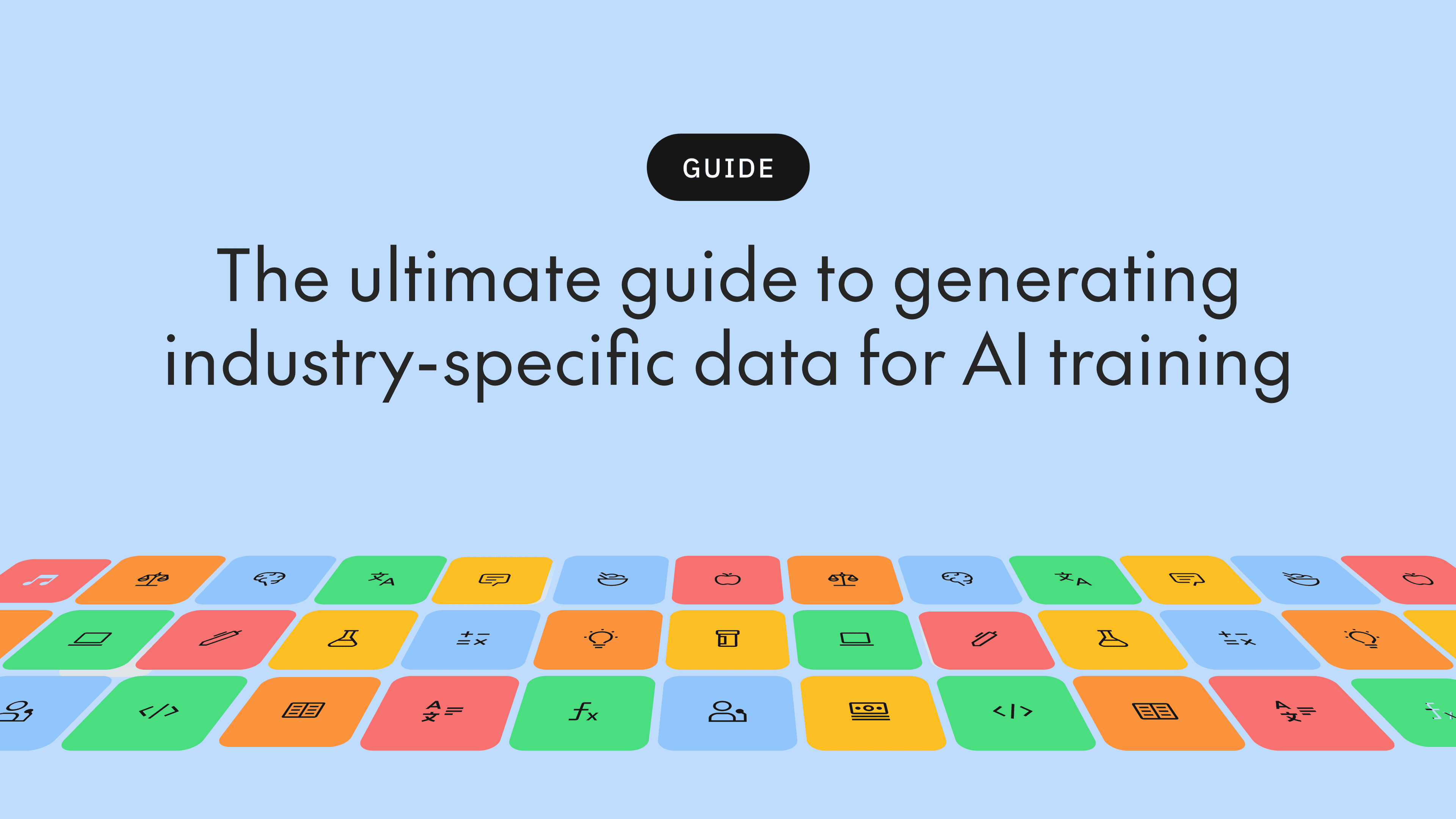 How to generate industry-specific data for AI training with Labelbox