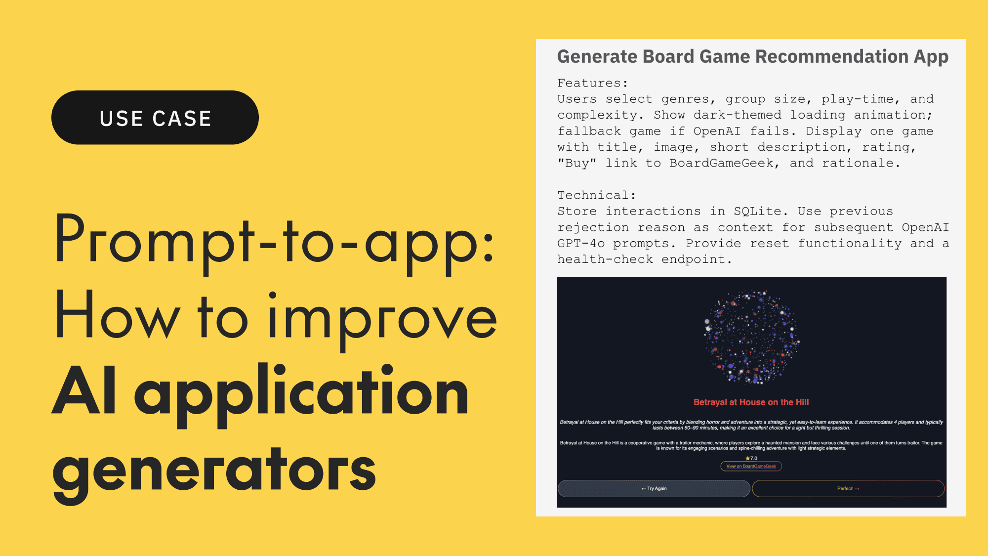 Prompt to production: How to improve AI app generators with rubric evals