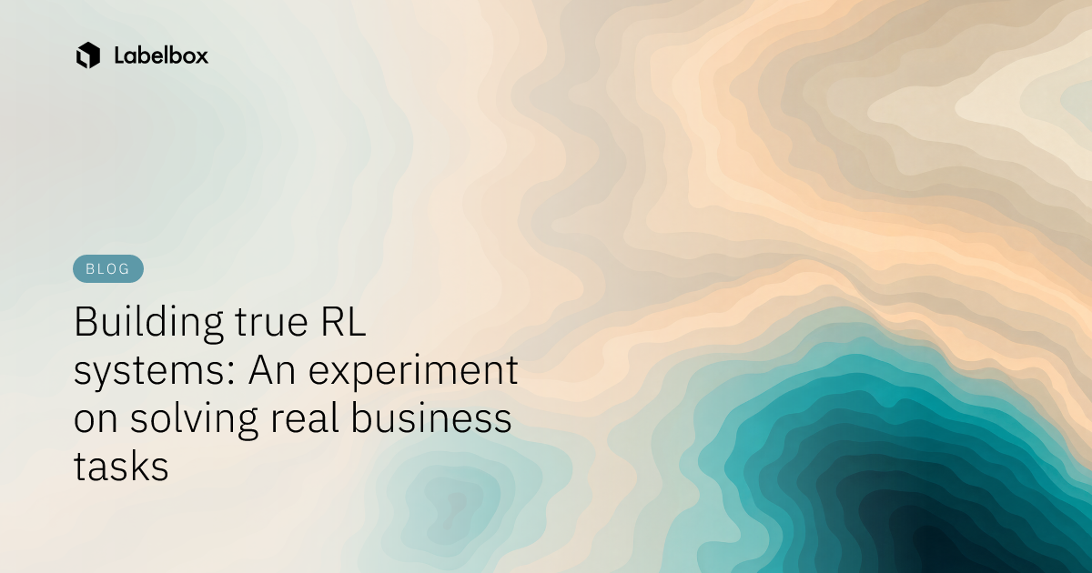 Building true RL systems: An experiment on solving real business tasks