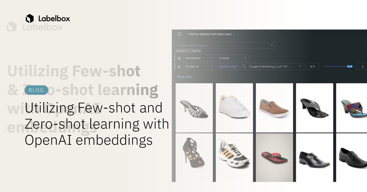 Utilizing Few-shot and Zero-shot learning with OpenAI embeddings