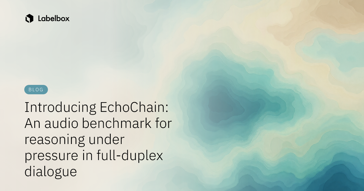 Introducing EchoChain: An audio benchmark for reasoning under pressure ...