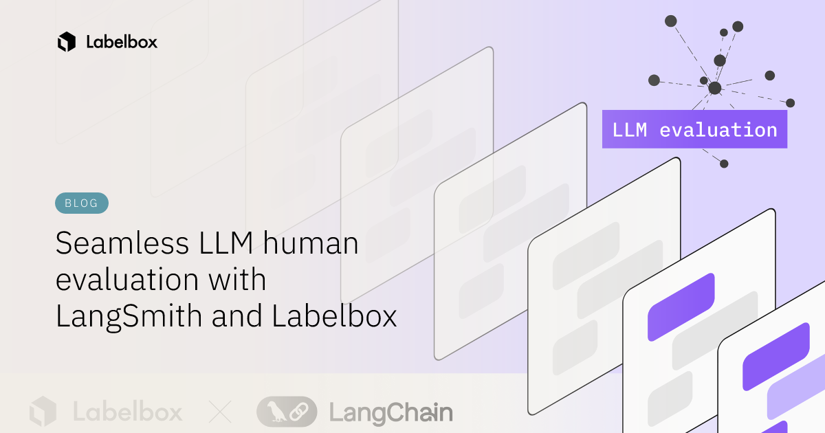 Seamless LLM human evaluation with LangSmith and Labelbox
